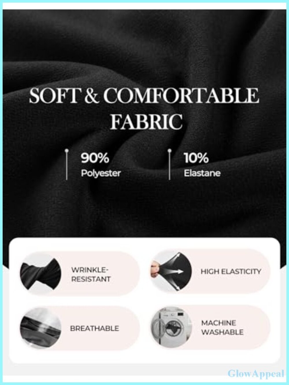 Sheath Bodycon Midi Dress for Women Short Sleeve Formal Office Work Dress with - Picture 5 of 6
